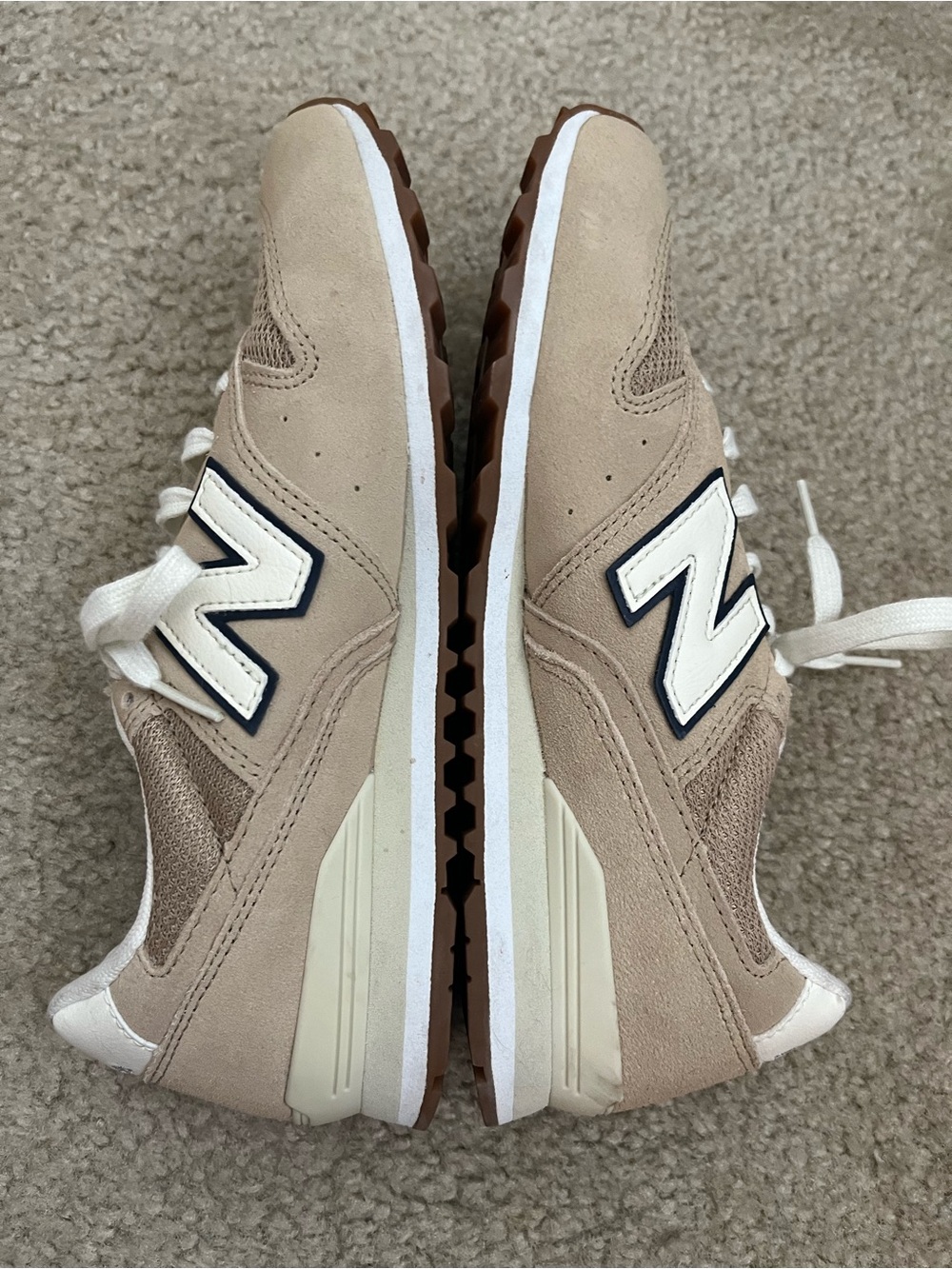 New Balance (sold by Jcrew) Tan 500 Series Running Shoes - Picture 7 of 9